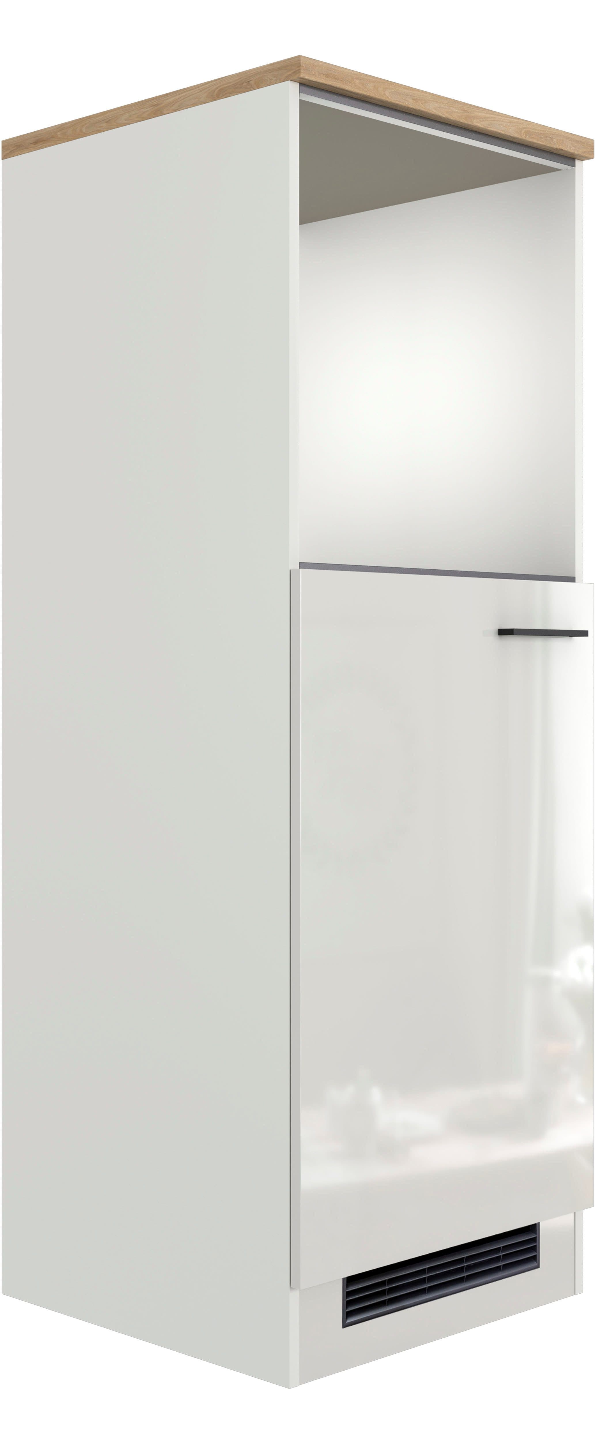 FLEX-WELL Umbauschrank Lund Grau Einbauküche Backofen Kühlschrank - Bild 2