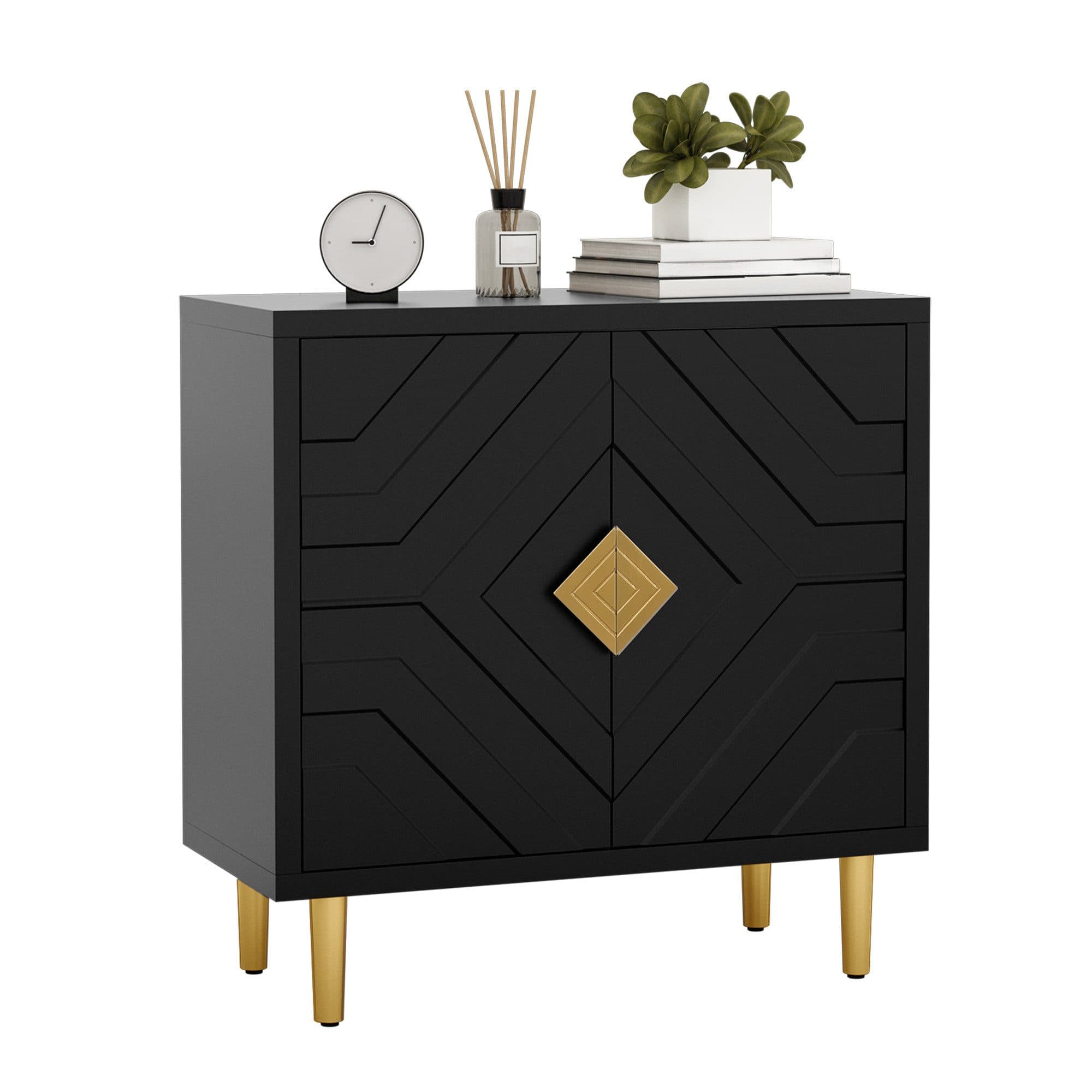 HOLTICO Sideboard Schrank für Wohnzimmer, Küche, Schlafzimmer - Bild 2