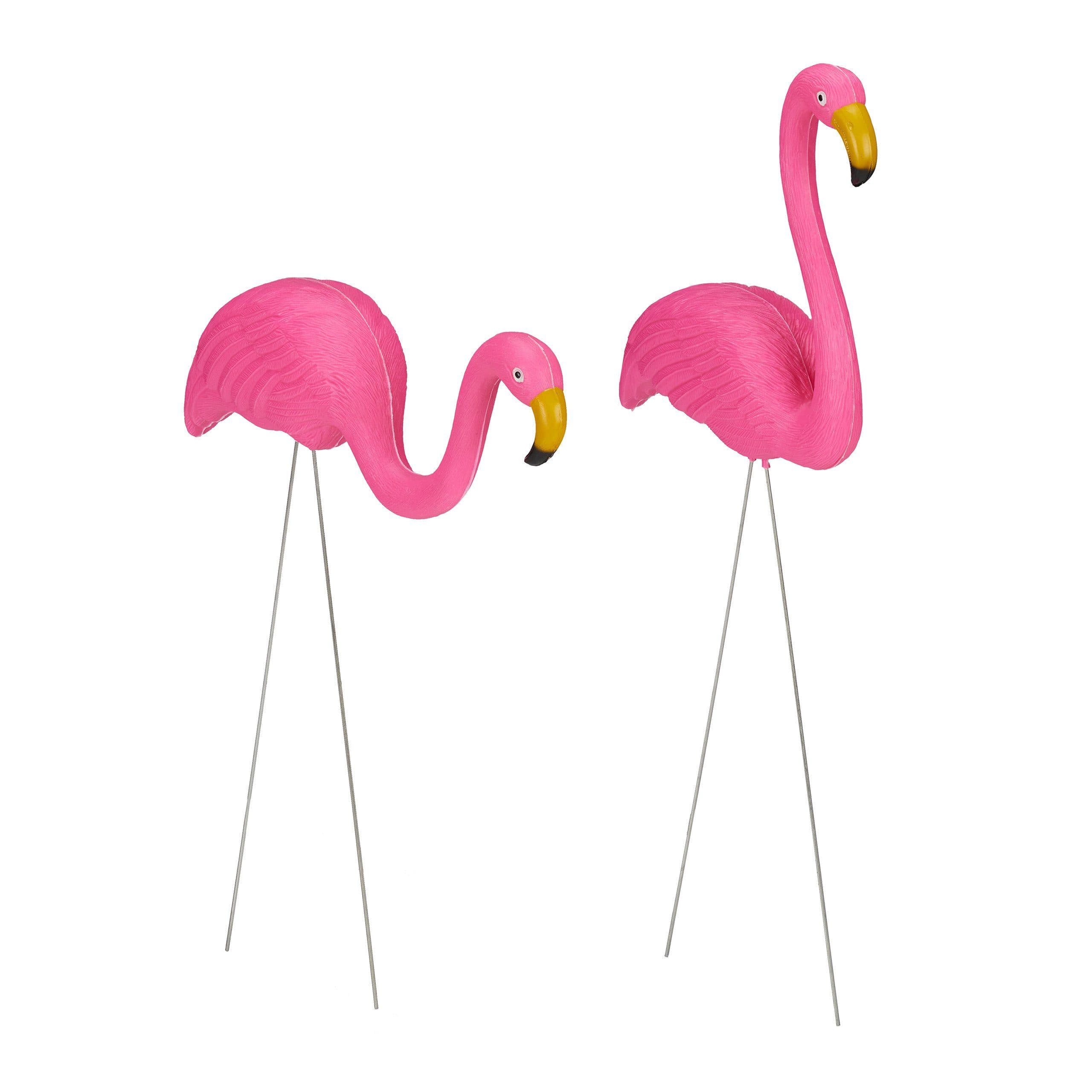 RELAXDAYS Gartenfigur Flamingo Figur 2er Set - Bild 2