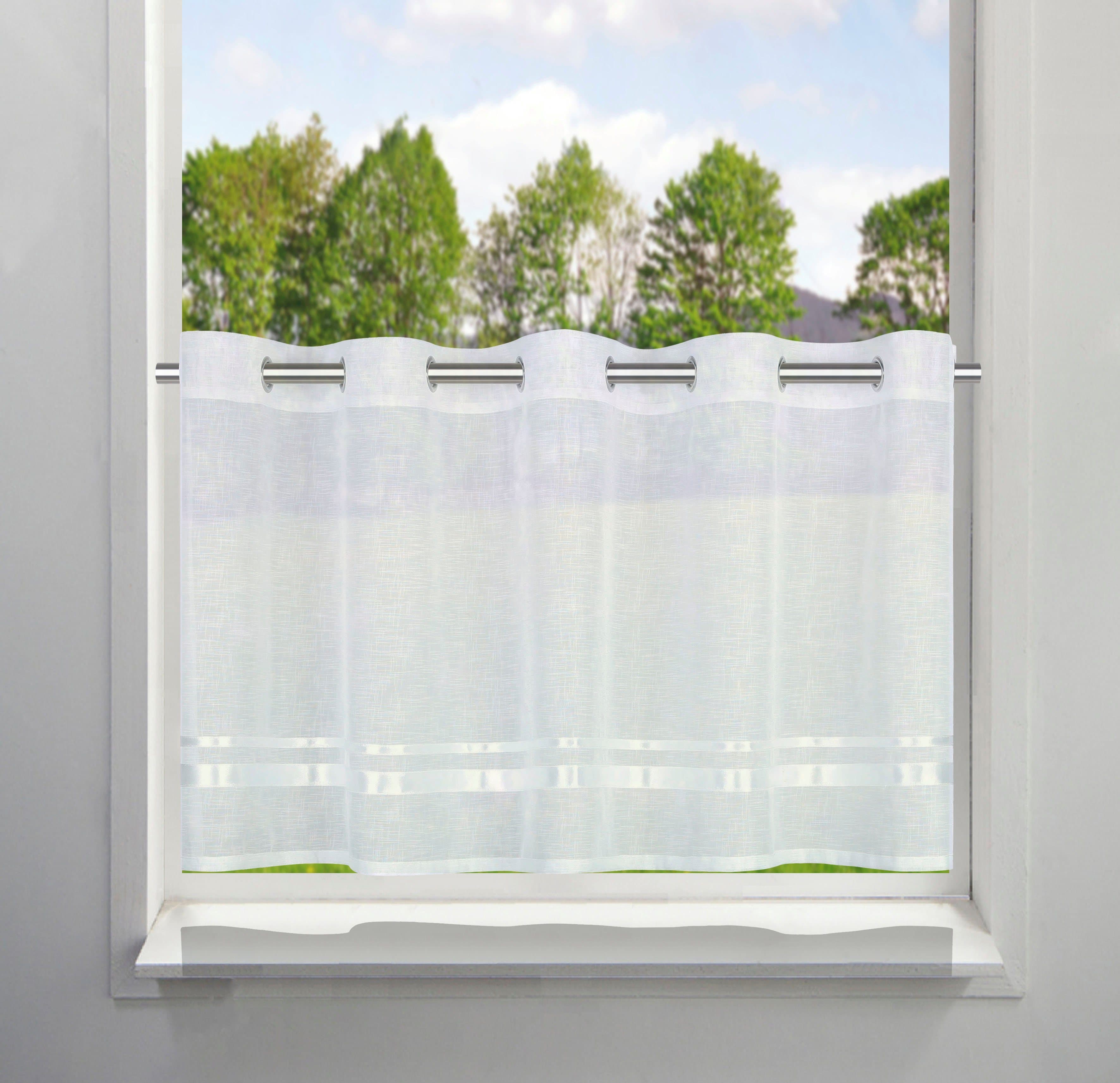 OTTO home Scheibengardine REGINA Transparent Polyester Ösen - Bild 2