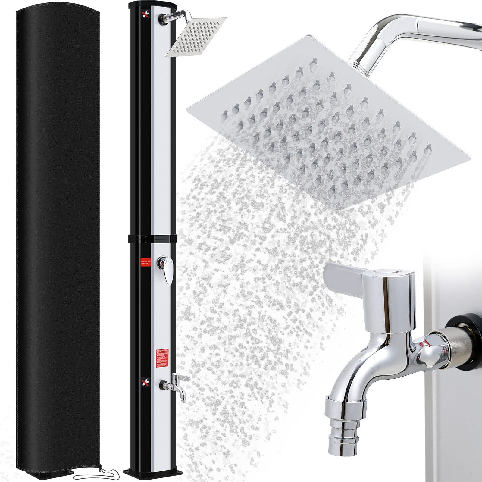 TLGREEN Solardusche 40L mit 360° Duschkopf und Schutzhülle - Bild 2