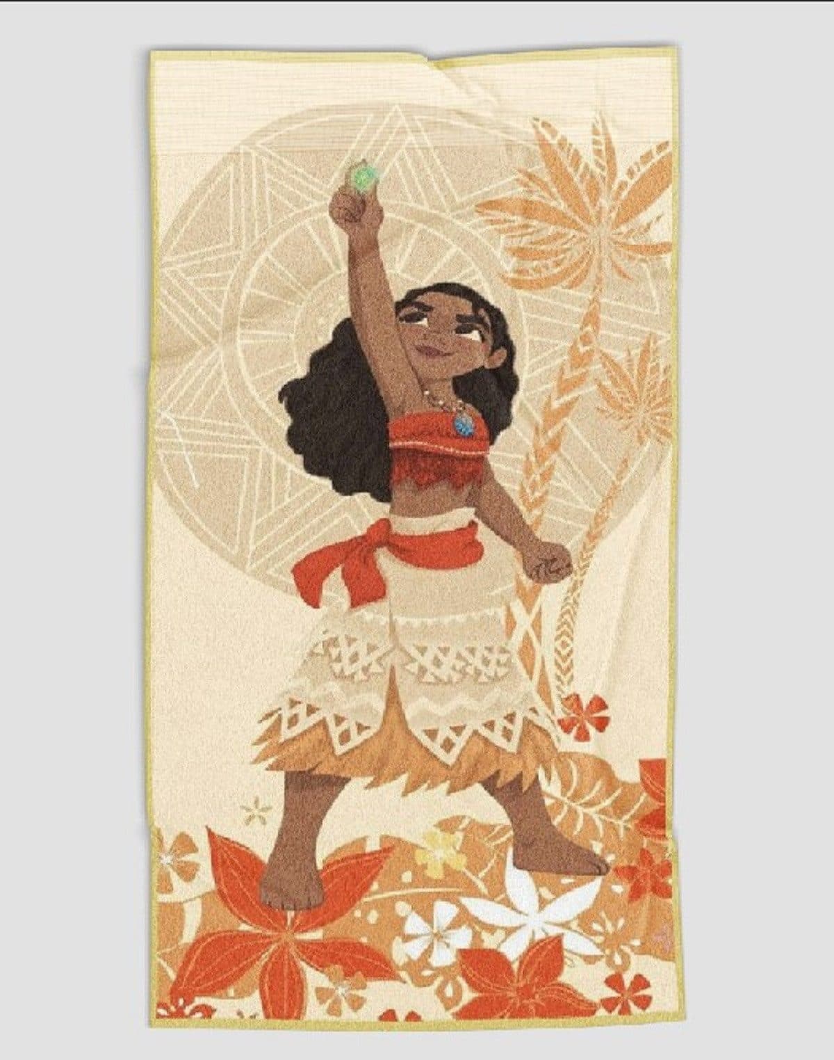 Disney Strandtuch Vaiana Bunt 100% Polyester - Bild 2