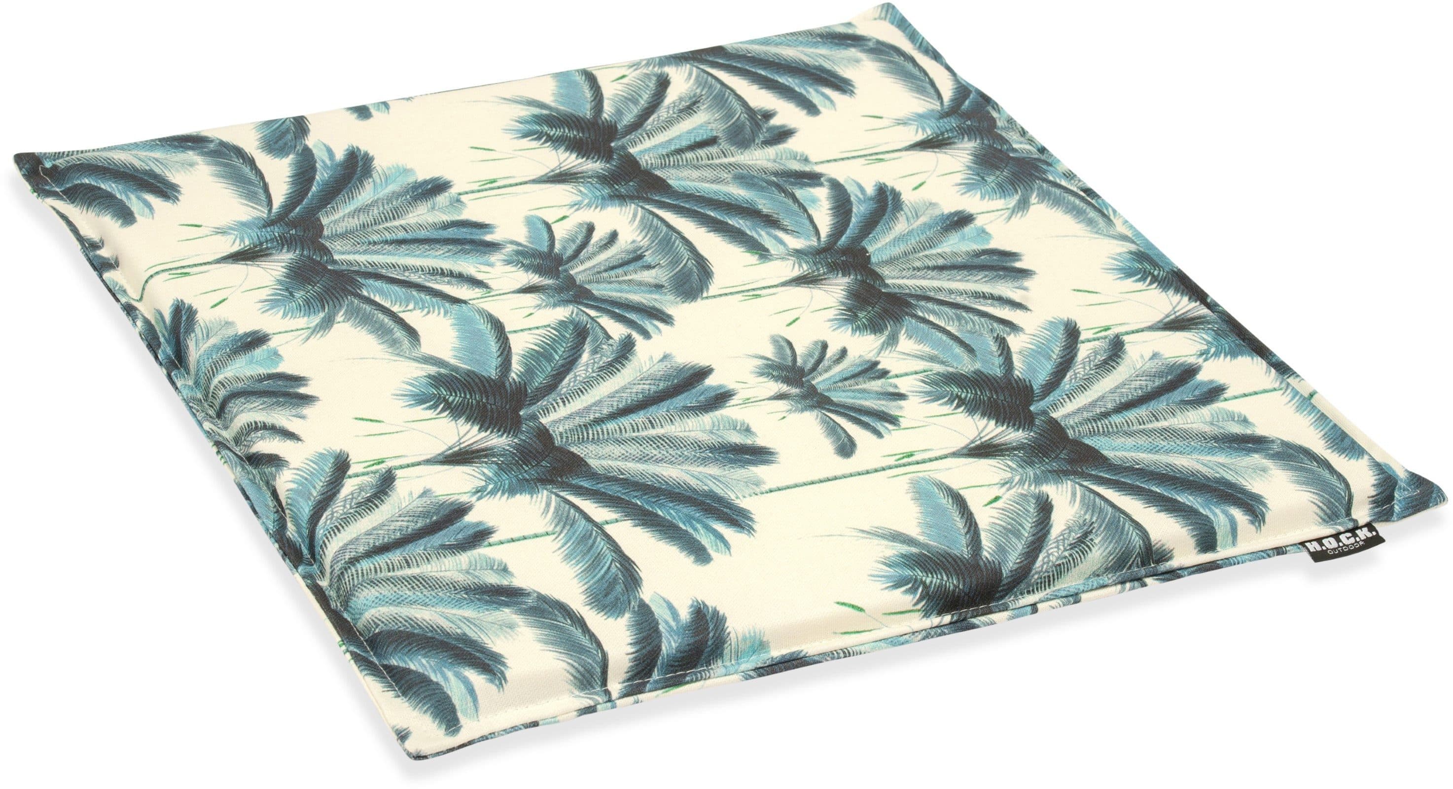 Sitzkissen HOCK blau geblümt 40x40 cm