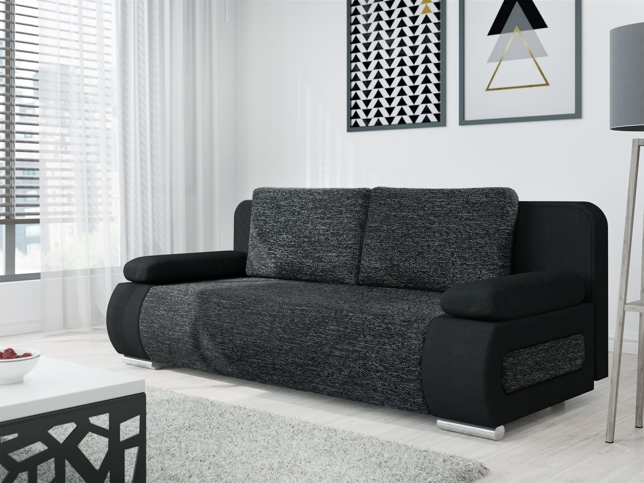 MIRJAN24 Schlafsofa Emma 3-Sitzer mit Schlaffunktion und Bettkasten - Bild 2