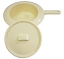 FabaCare Bettpfanne mit Deckel - Robuste Notdurftpfanne für Pflege und Haushalt Bild 2