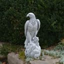 gartendekoparadies.de Gartenfigur Mächtiger Adler Steinfigur 50 cm Bild 2