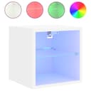 vidaXL Hängeschrank NA mit LED Leuchten Weiß Bild 2