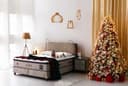 BAMBI YATAK Boxspringbett Set Bambi Borjen mit USB-Ladeanschluss und Leselampe Bild 2