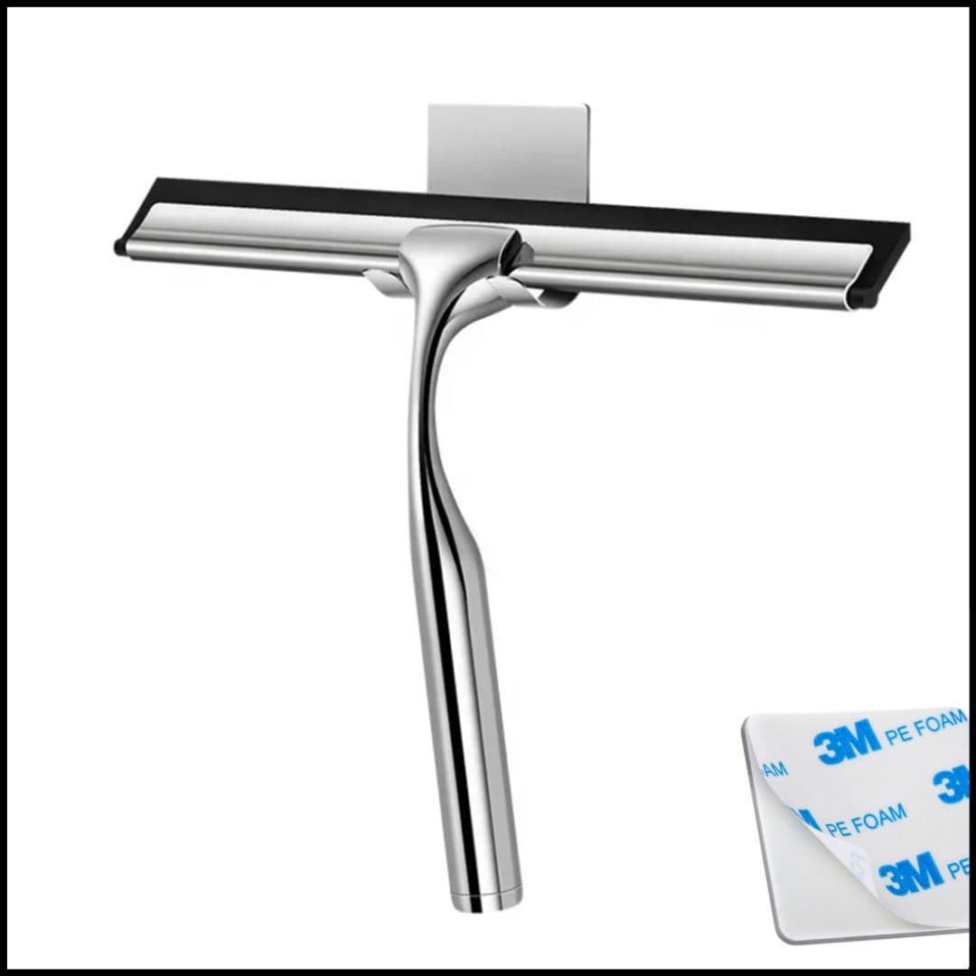 LIVINA HOME Duschabzieher Set Schwarz Silikon Bohrfrei - Bild 2