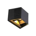 Arnusa LED Außen-Wandleuchte Solar Schwarz Verstellbar Bild 2