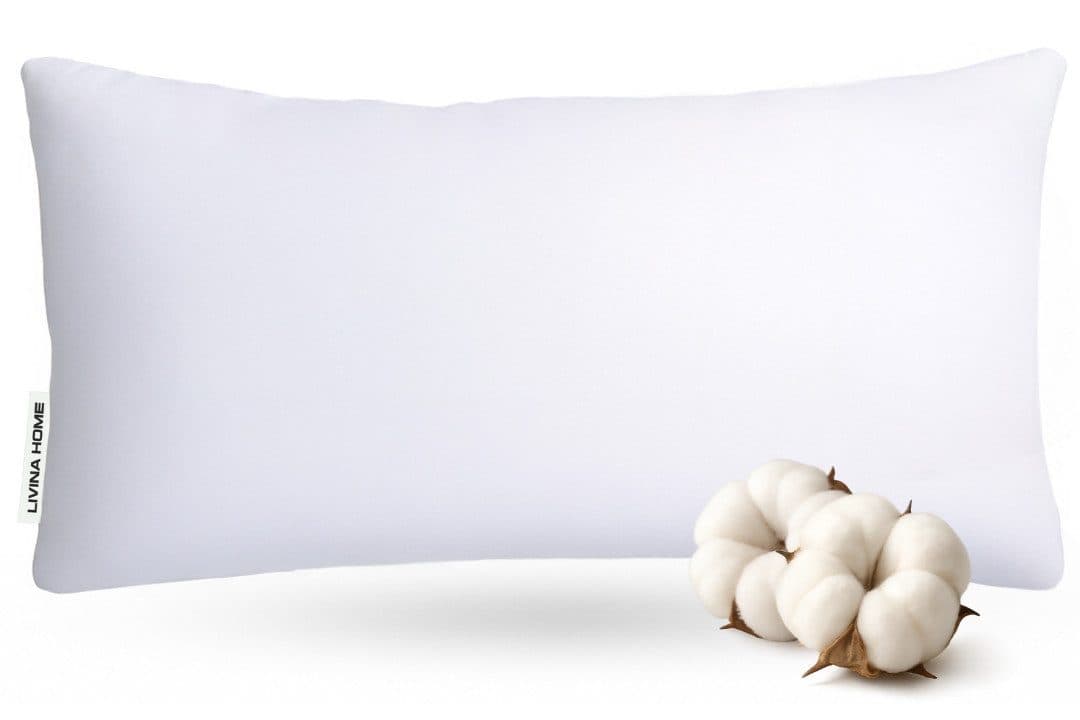 LIVINA HOME Baumwollkissen Premium 100% Baumwolle Microfaser - Bild 2