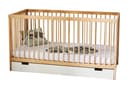Kids Collective Babybett Natur mit Schublade & Matratze Bild 2
