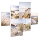 artissimo 6er-Bilderset Maritime Wandbilder Strand Natur Bild 2