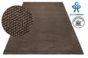 LeGer Home Wollteppich Ainhoa Handgewebt Braun Skandinavisch Bild 2