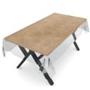 ANRO Tischdecke KLARA Transparent Abwaschbar Kunststoff Bild 2