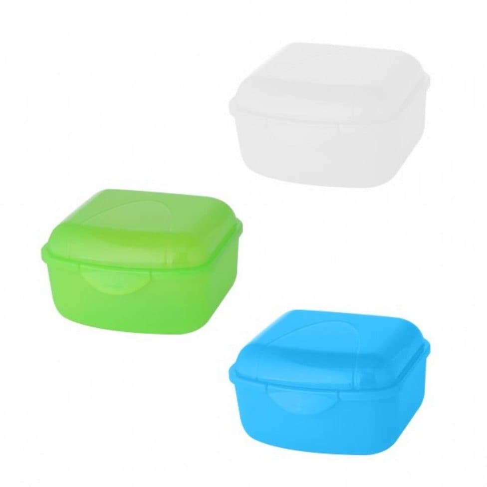 axentia Klipp-Box Aufbewahrungsdose Kunststoff 13 x 8 x 12 cm