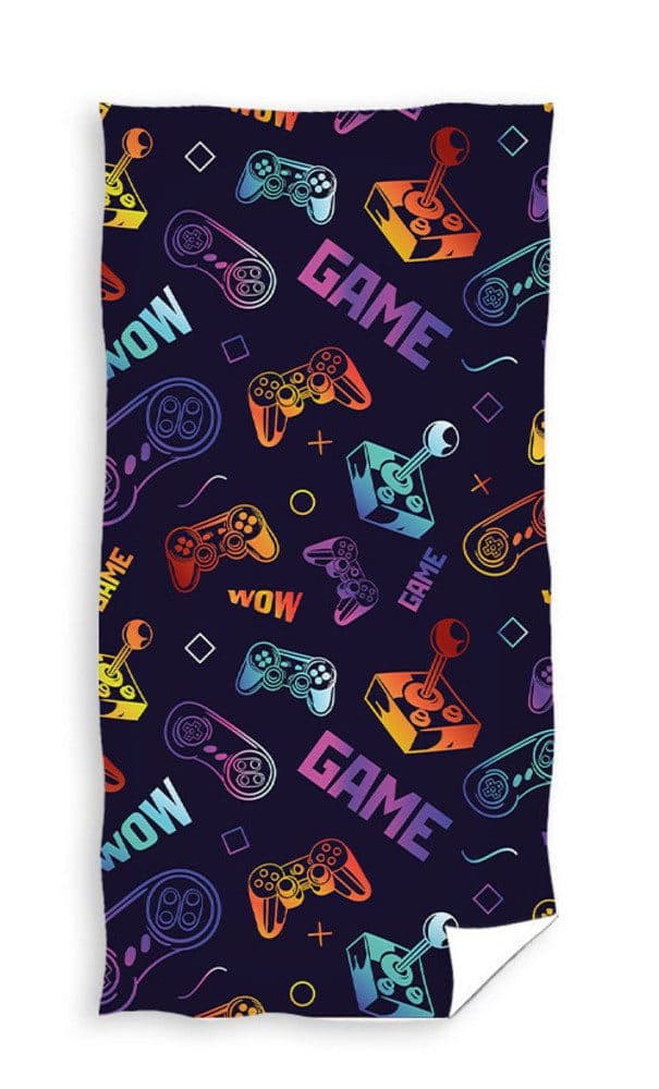 Carbotex Strandtuch Gamer 70x140 cm 100% Baumwolle