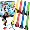 Stomp Rocket Jr. Rocket 8 Raketen Luftdruckraketen-Spiel Bunt Bild 2