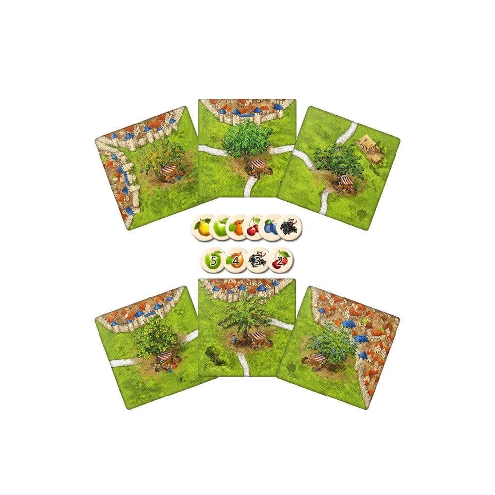 Hans im Glück Spiel Carcassonne, Die Obstbäume - Erweiterung