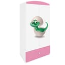 Raumhirsch Furniture Kinderkleiderschrank Babydreams Hellrosa Bild 2