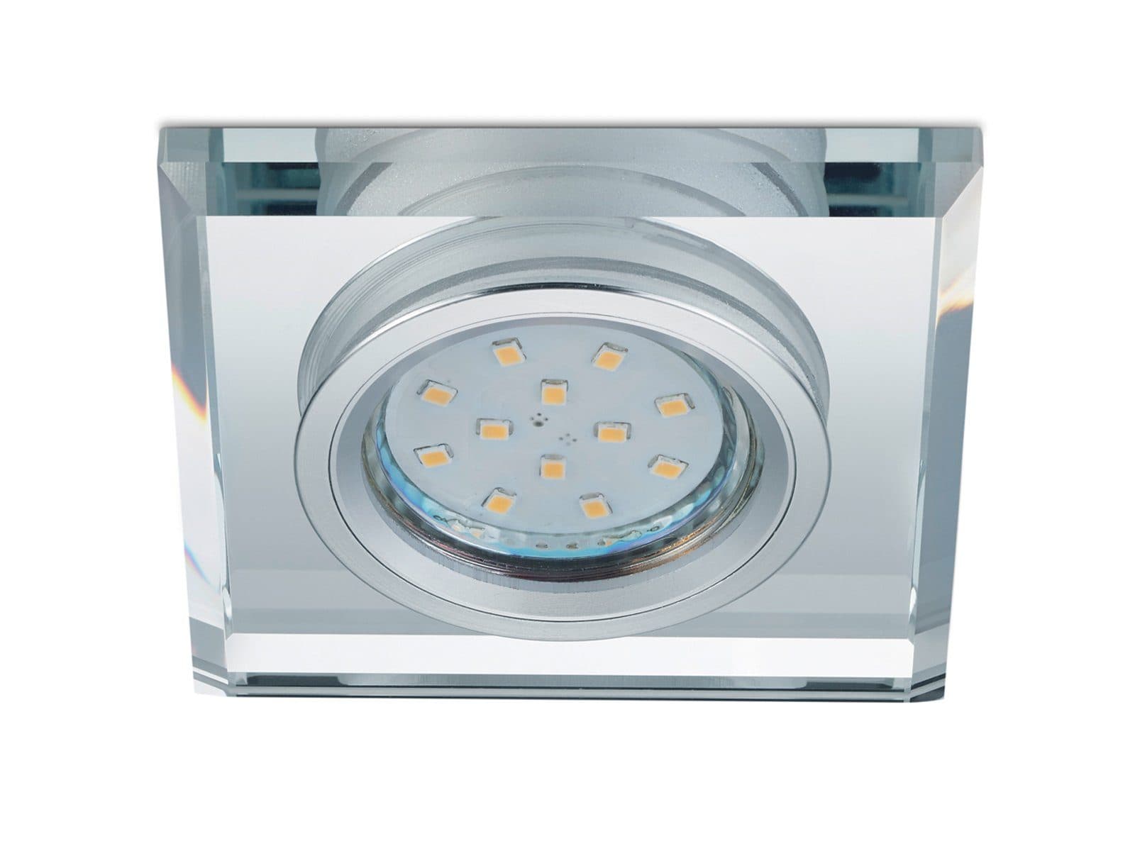TRIO Leuchten LED Einbaustrahler Silber Dimmbar mit GU10 LED - Bild 2