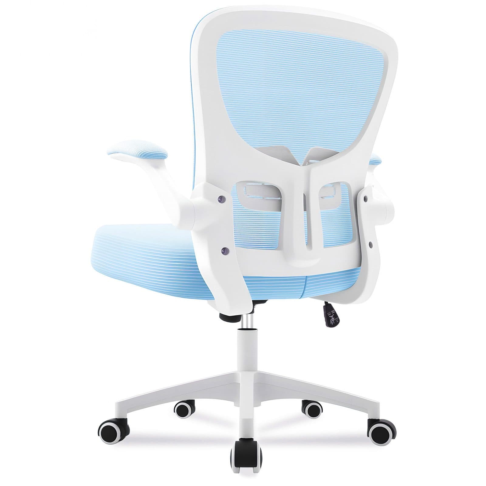 Durrafy Bürostuhl Ergonomischer Bürostuhl mit klappbaren Armlehnen - Bild 2