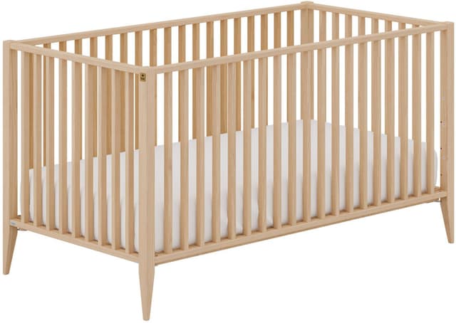 PAIDI Mila & Ben Steiff Babybett: Massivholz, Comfort-Lattenrost, Umbaubar