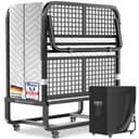 KESSER Gästebett 200x90cm Klappbett mit Metallrahmen und Memory-Matratze Bild 2