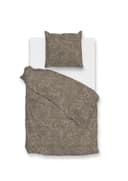 ZO HOME Bettwäsche 135x200 Paisley Taupe Braun Baumwolle 2-tlg Bild 2