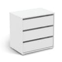 habeig Schubkastenkommode Kommode BLANK weiß Flurschrank Wäscheschrank Schlafzimmer Sideboard Bild 2