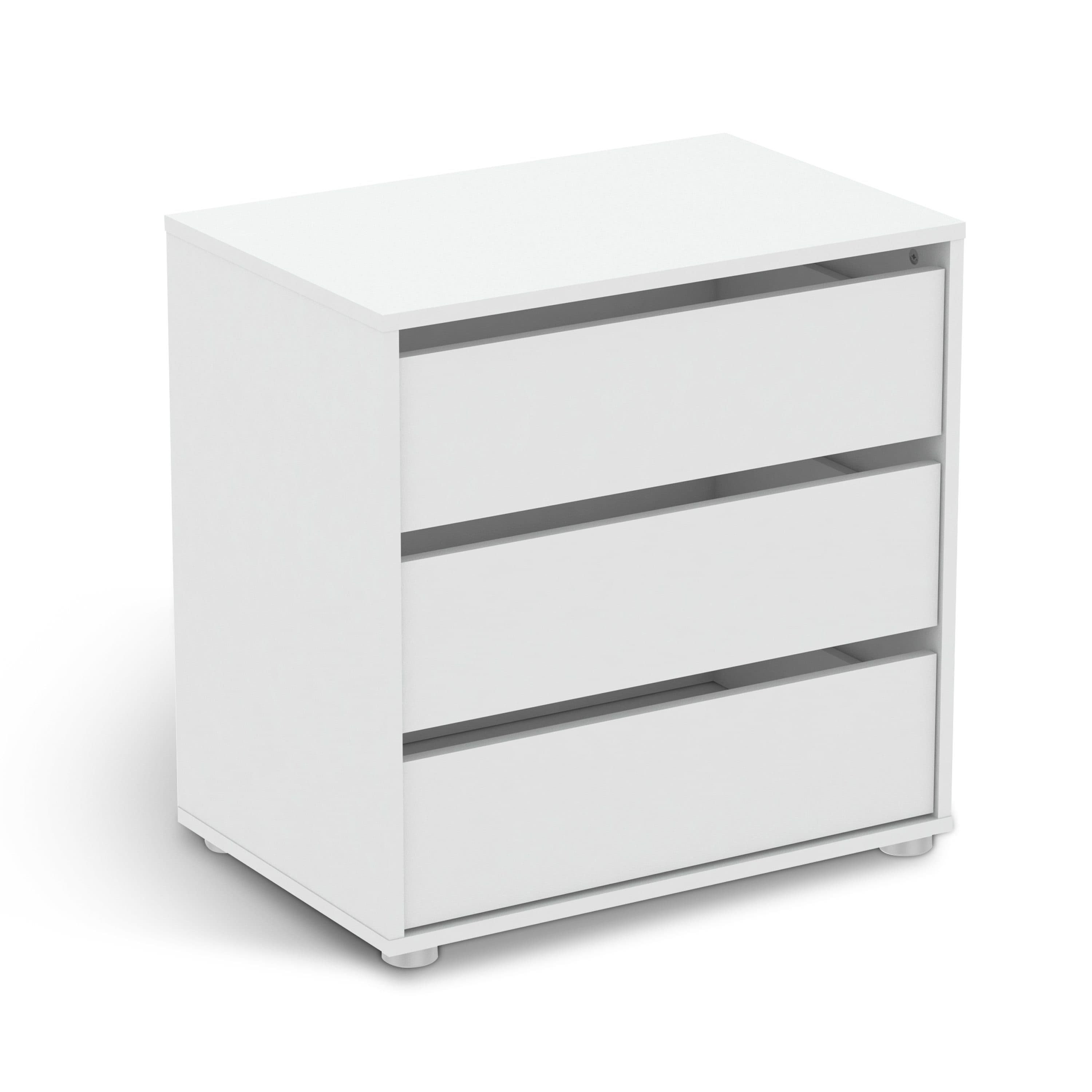 habeig Schubkastenkommode Kommode BLANK weiß Flurschrank Wäscheschrank Schlafzimmer Sideboard - Bild 2