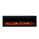 El Fuego Elektrokamin NOVA Schwarz mit LED-Flammeffekt und Heizung Bild 2