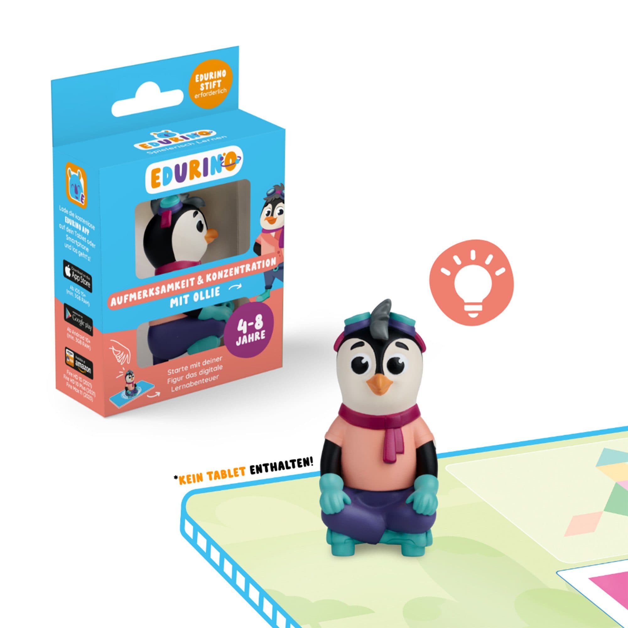 Edurino Lernspielzeug Ollie Lernfigur Pinguin ab 4 Jahren - Bild 2
