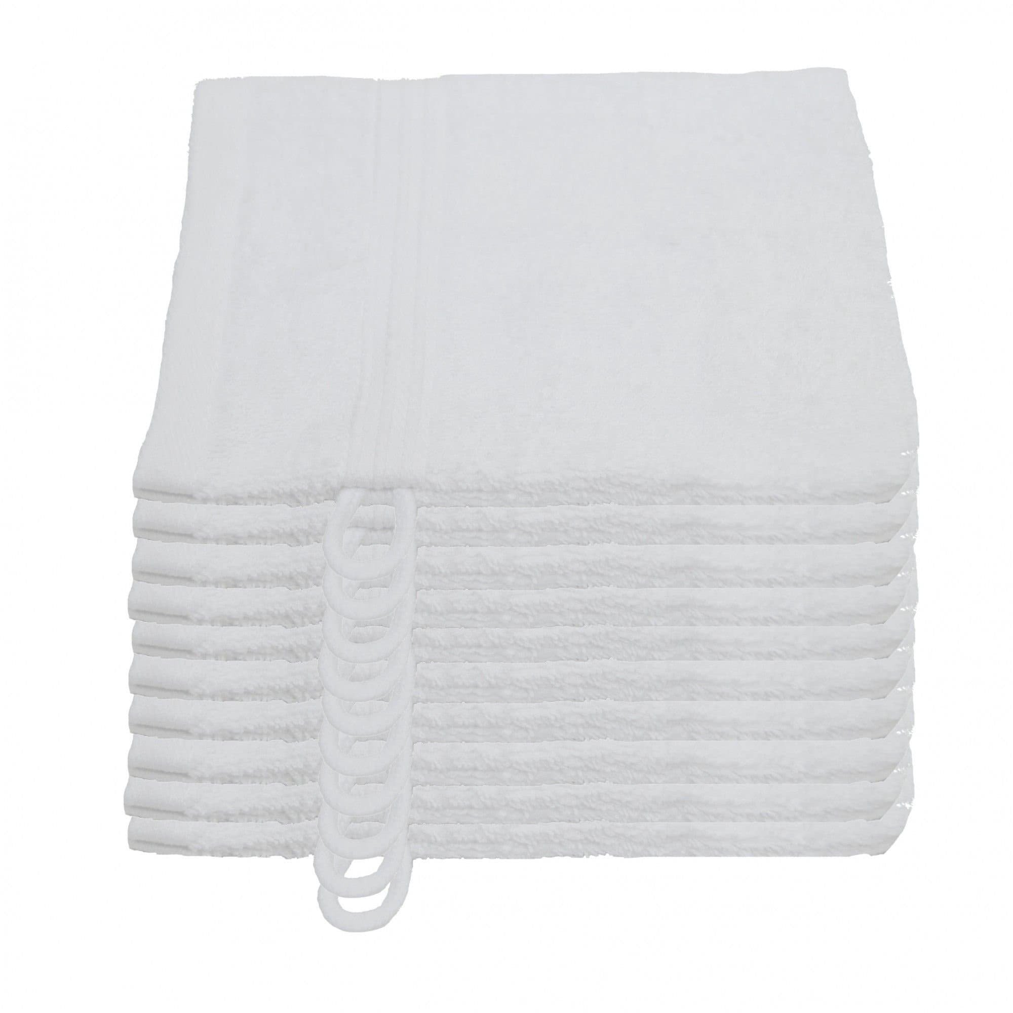 Julie Julsen Waschhandschuh Weiß 10er Pack
