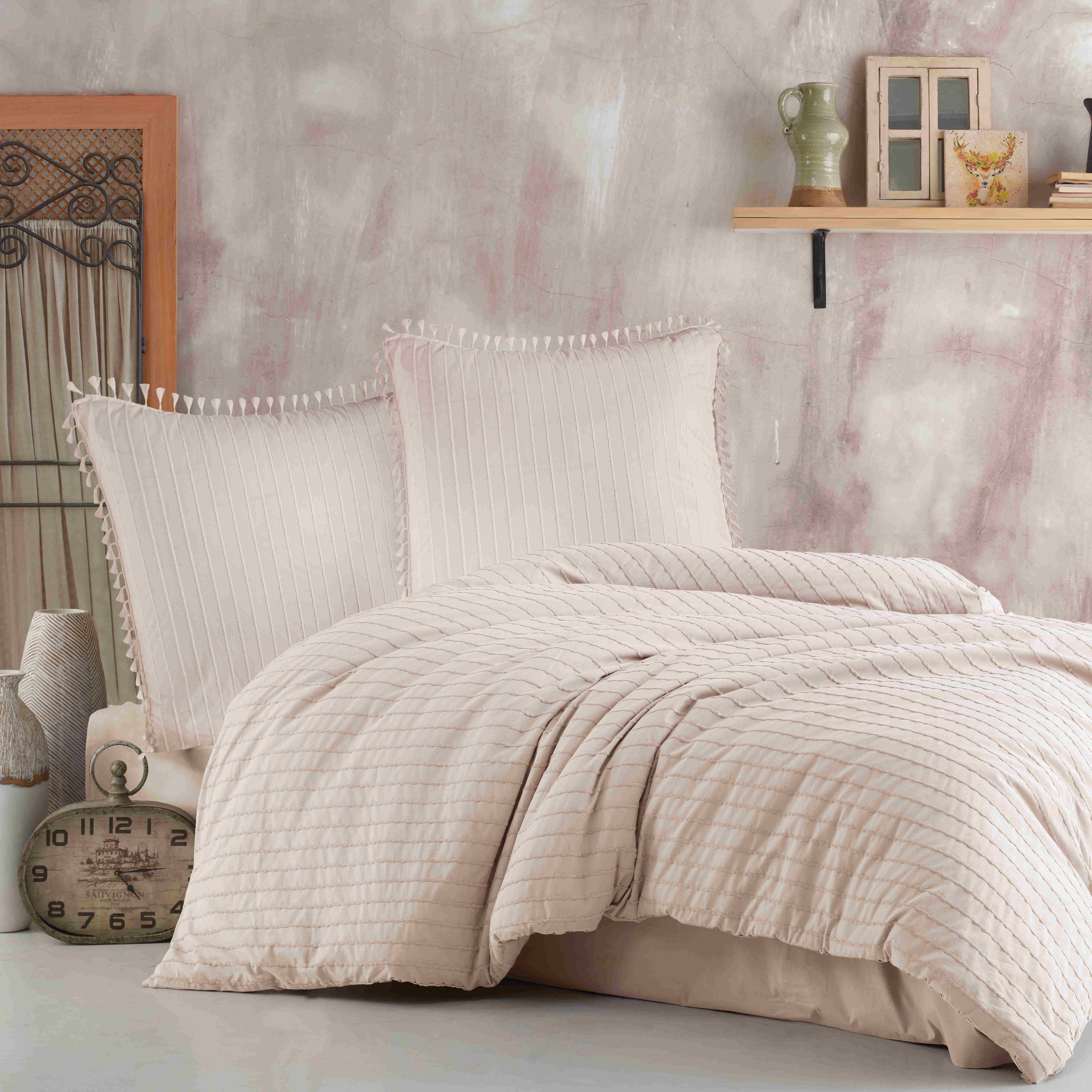 Nordqueen Estina Bettwäsche Set 100% Baumwolle Renforce Ganzjahres - Bild 2