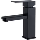 HOMELODY Waschtischarmatur Schwarz Matt Mischbatterie Bild 2