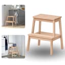 IKEA BEKVÄM Tritthocker Massivholz Buche Bild 2