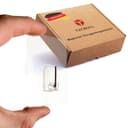 TECBULL Gardinenstangenhalter Transparent Selbsthaftend 4-Stück Bild 2