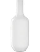 Leonardo Bodenvase MILANO Weiß Handgefertigt Glas Flaschenform Bild 2