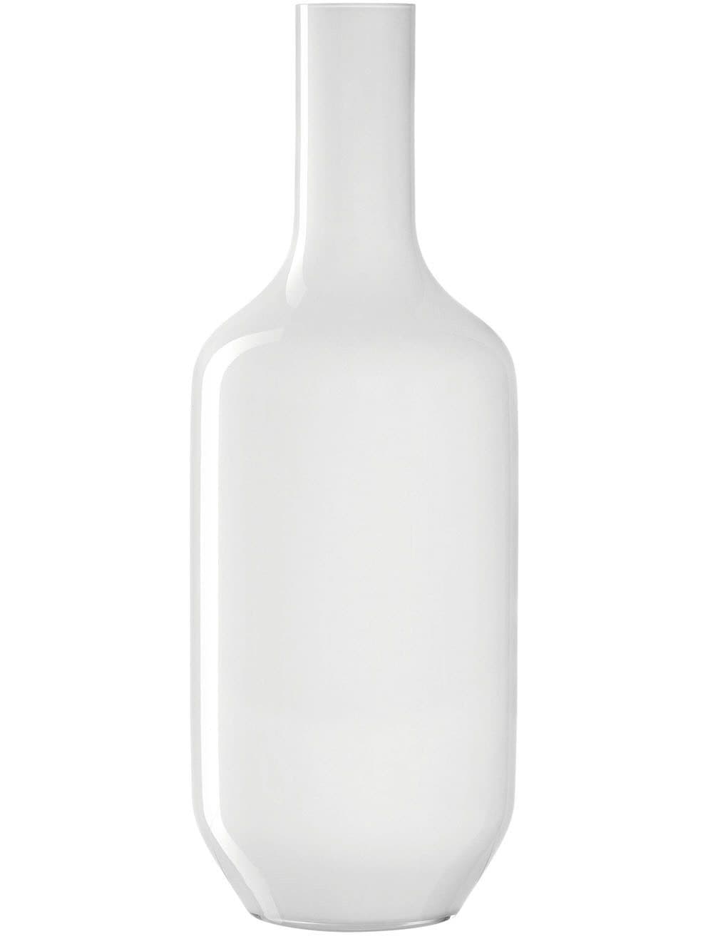 Leonardo Bodenvase MILANO Weiß Handgefertigt Glas Flaschenform - Bild 2