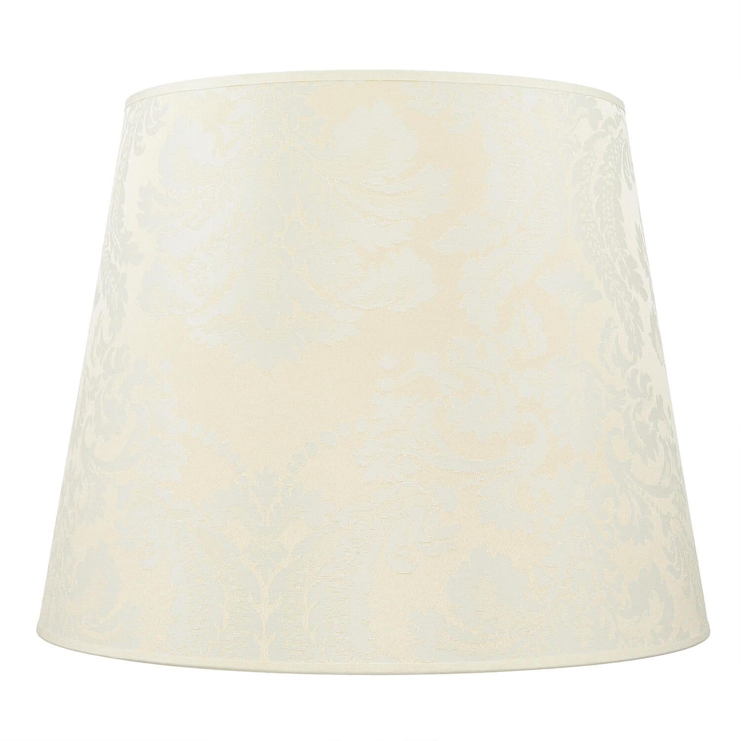 Licht-Erlebnisse Lampenschirm WILLOW Stoffschirm Ø 38 cm Barock-Muster - Bild 2