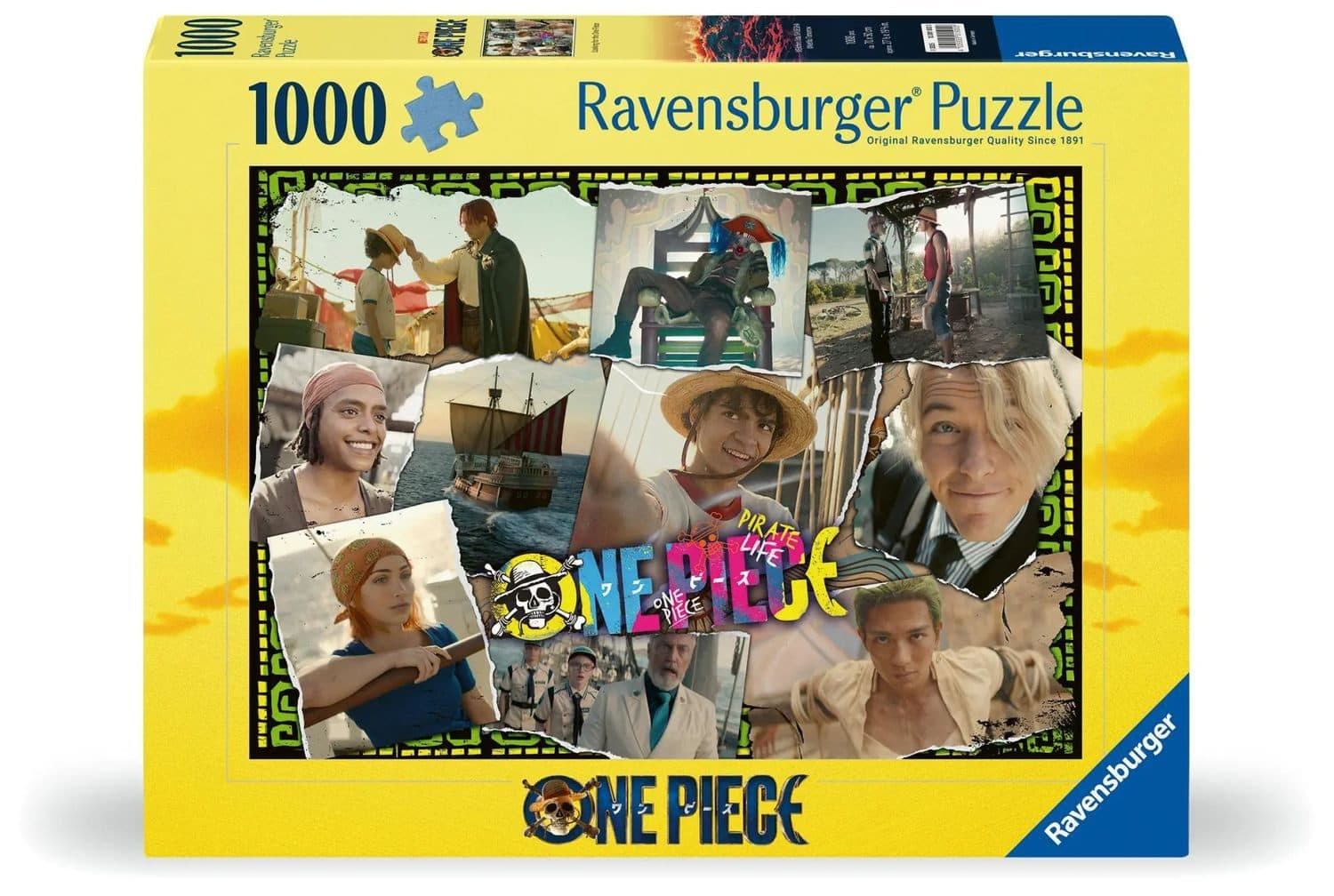Ravensburger Puzzle 1000 Teile One Piece Motiv Erwachsene