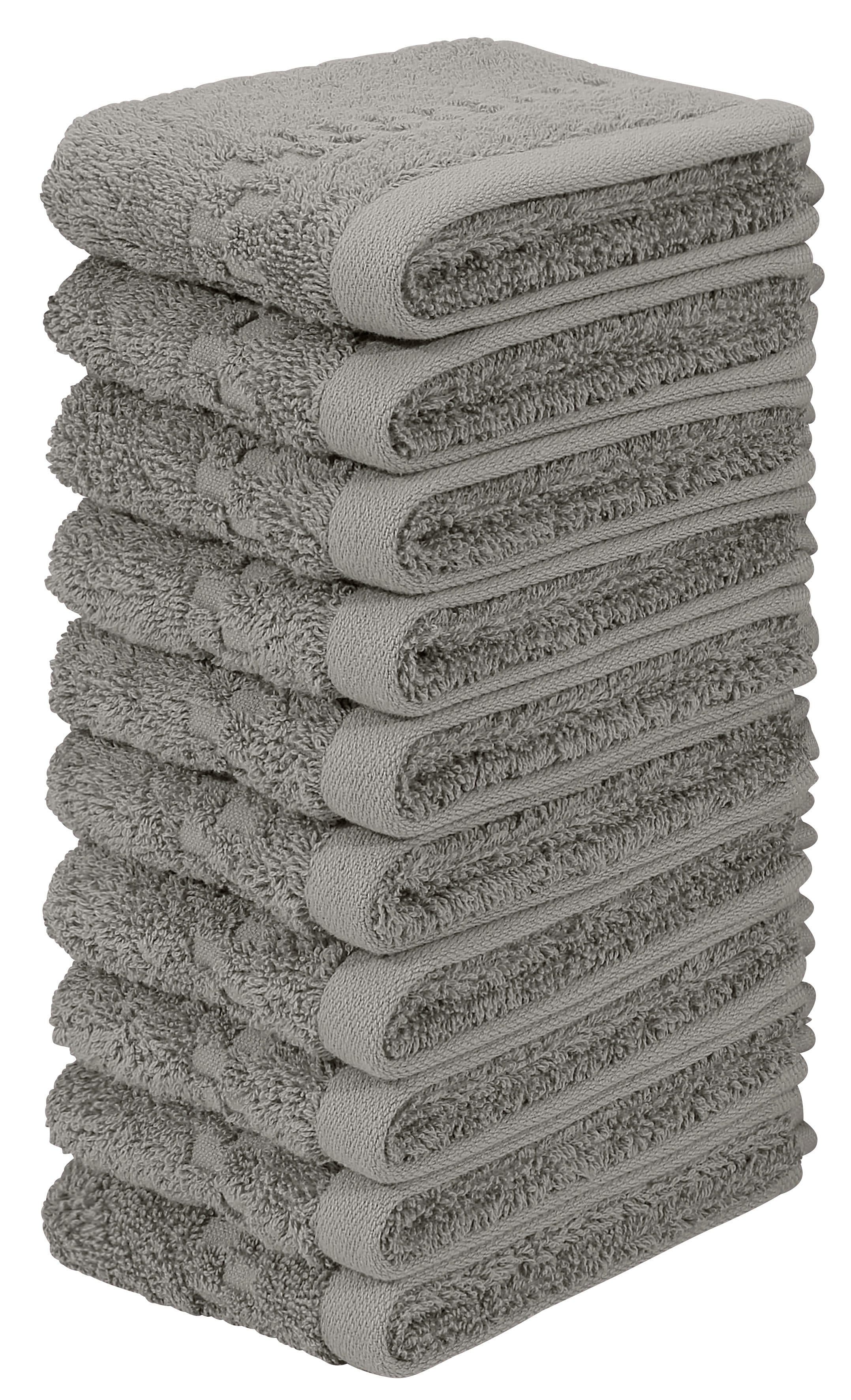 OTTO HOME Regona Waschlappen Set Grau 10-tlg. Frottier - Bild 2