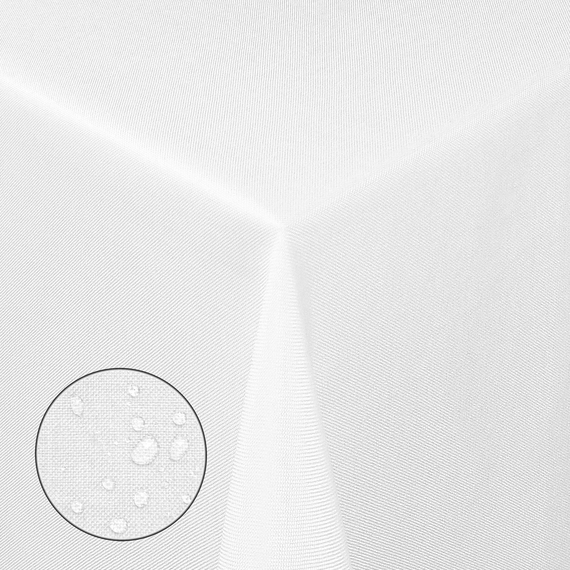 Moderno Tischdecke Damast Leinenoptik Jacquard Fleckschutz 80x80 cm