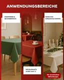 Texpot Tischdecke Lotuseffekt Leinenoptik Bügelfrei Fleckschutz Bild 2