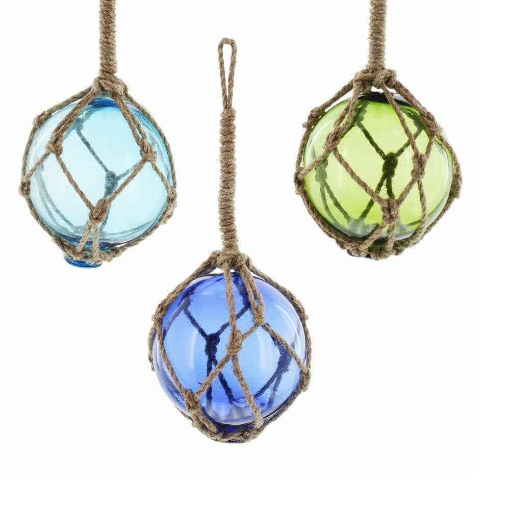 Home-trends24.de Dekohänger Glaskugel Netz Hänge Deko Garten Terrasse - Bild 2