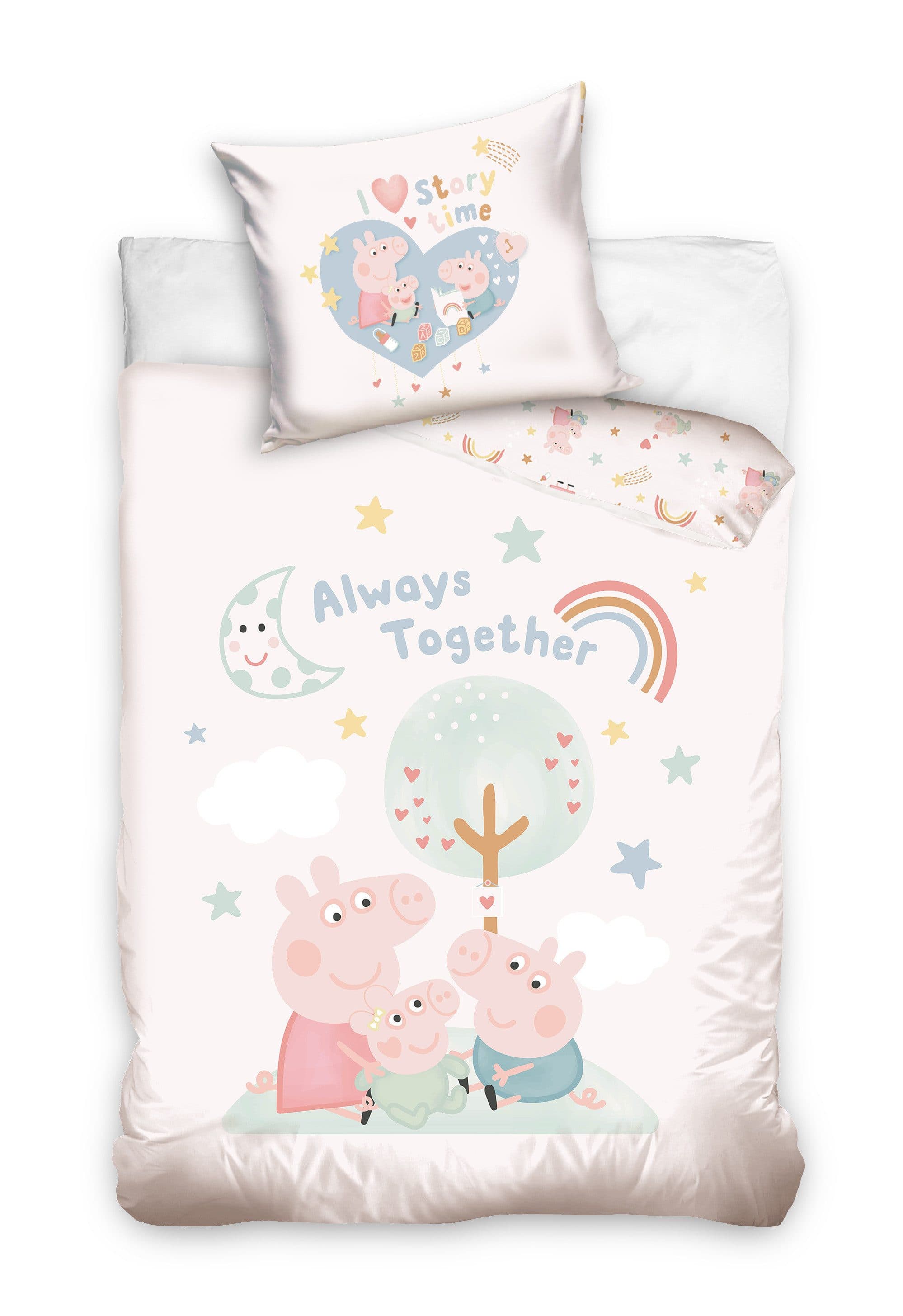 Peppa Pig Babybettwäsche 100 x 135 cm