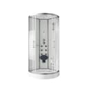 HOME DELUXE Komplettdusche WHITE PEARL mit LED und Massage Bild 2