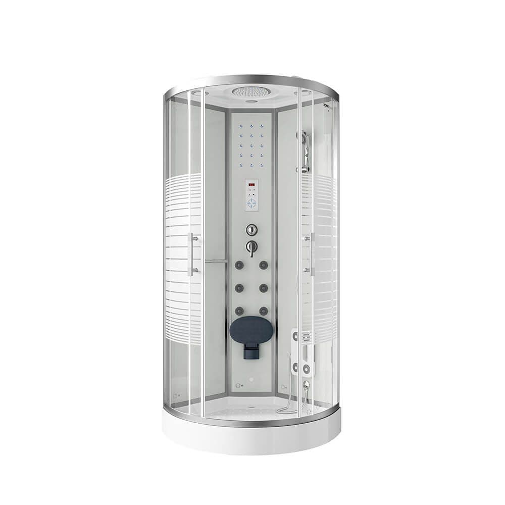 HOME DELUXE Komplettdusche WHITE PEARL mit LED und Massage - Bild 2