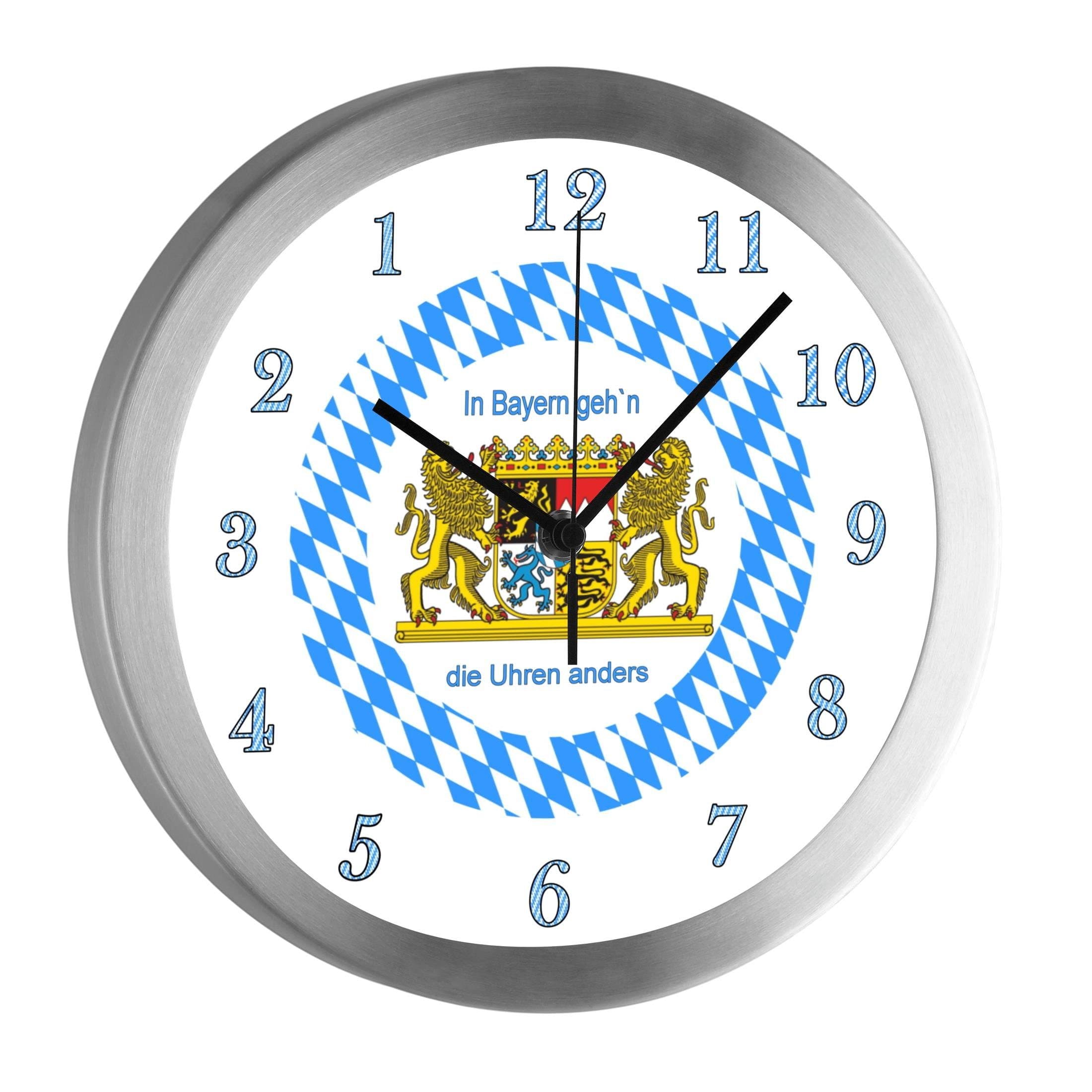 CreaDesign Wanduhr Bayern Rückwärtslaufend 25 cm - Bild 2